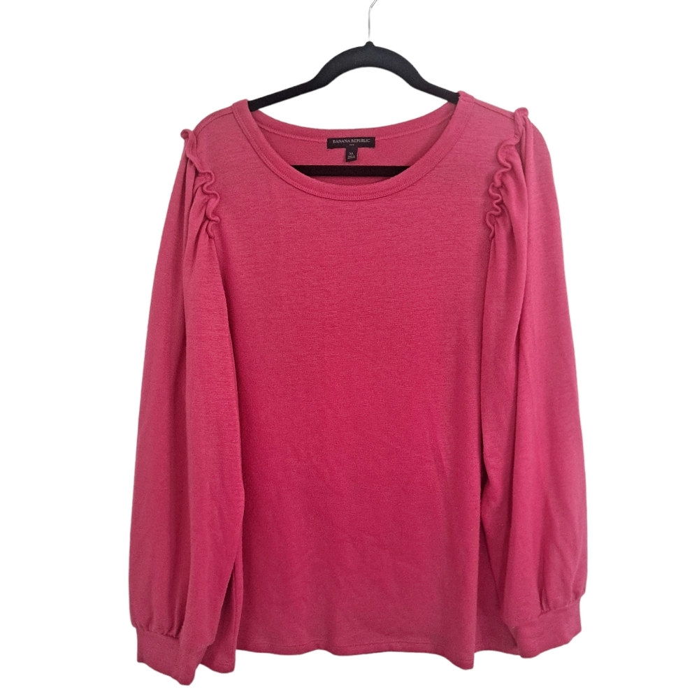 Banana Republic Ruffle-shoulder Sweater